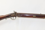 “N. Hawk” PENNSYLVANIA LONG RIFLE .45 PIONEER FRONTIER HOMESTEAD PA Antique w/ “FORD BROTHERS” Lock - 4 of 19