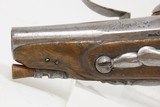 Early-1800 ENGRAVED & CARVED French FLINTLOCK Pocket Pistol Panoply Antique Short Range SELF DEFENSE Pistol - 16 of 16