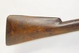1800s Antique 10 GAUGE FOWLER GERMAN SILVER HARDWARE Frontier Pioneer .78Short Heavy Smoothbore Musket - 3 of 17