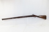 1800s Antique 10 GAUGE FOWLER GERMAN SILVER HARDWARE Frontier Pioneer .78Short Heavy Smoothbore Musket - 12 of 17
