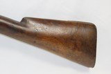 1800s Antique 10 GAUGE FOWLER GERMAN SILVER HARDWARE Frontier Pioneer .78Short Heavy Smoothbore Musket - 13 of 17