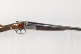 FACTORY ENGRAVED English W.R. PAPE Double Barrel SxS HAMMERLESS Shotgun C&R VERY NICE 12 Gauge English SxS w/CHECKERED STOCK - 21 of 24