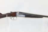 Early 1900s English W. RICHARDS Double Barrel SxS HAMMERLESS Shotgun C&R
VERY NICE 12 Gauge Side by Side w/CHECKERED STOCK - 17 of 20