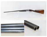 Early 1900s English W. RICHARDS Double Barrel SxS HAMMERLESS Shotgun C&R
VERY NICE 12 Gauge Side by Side w/CHECKERED STOCK - 1 of 20