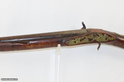 RICHARD WILSON BRITISH FUSIL Smoothbore Musket Engraved Birds Stag Antique18th Century Colonial, French & Indian War, Revolutionary War - Image 20 of 23