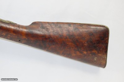 RICHARD WILSON BRITISH FUSIL Smoothbore Musket Engraved Birds Stag Antique18th Century Colonial, French & Indian War, Revolutionary War - Image 19 of 23