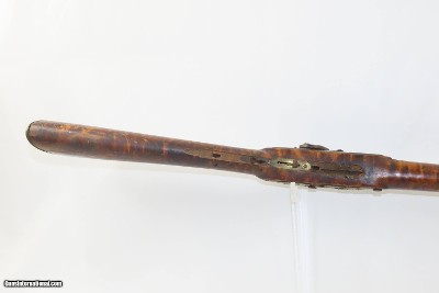 RICHARD WILSON BRITISH FUSIL Smoothbore Musket Engraved Birds Stag Antique18th Century Colonial, French & Indian War, Revolutionary War - Image 8 of 23