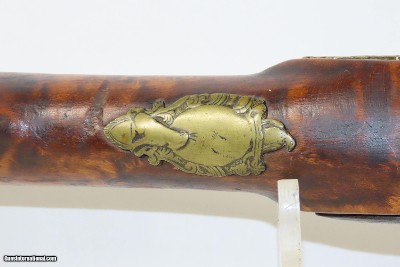 RICHARD WILSON BRITISH FUSIL Smoothbore Musket Engraved Birds Stag Antique18th Century Colonial, French & Indian War, Revolutionary War - Image 11 of 23