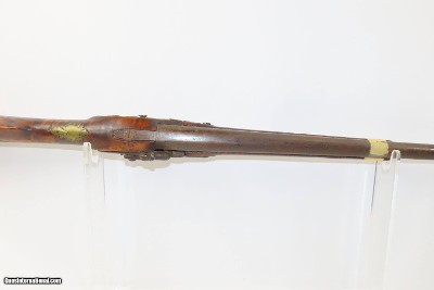 RICHARD WILSON BRITISH FUSIL Smoothbore Musket Engraved Birds Stag Antique18th Century Colonial, French & Indian War, Revolutionary War - Image 14 of 23