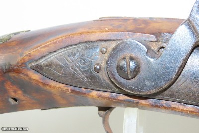 RICHARD WILSON BRITISH FUSIL Smoothbore Musket Engraved Birds Stag Antique18th Century Colonial, French & Indian War, Revolutionary War - Image 7 of 23