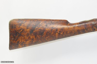 RICHARD WILSON BRITISH FUSIL Smoothbore Musket Engraved Birds Stag Antique18th Century Colonial, French & Indian War, Revolutionary War - Image 3 of 23