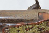 RICHARD WILSON BRITISH FUSIL Smoothbore Musket Engraved Birds Stag Antique
18th Century Colonial, French & Indian War, Revolutionary War - 16 of 23