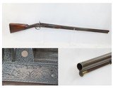 Antique GEORGE ALLEN British Single 8 Bore PIGEON GUN 1850s Muzzleloading Percussion Shotgun - 1 of 20