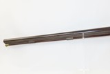 Antique GEORGE ALLEN British Single 8 Bore PIGEON GUN 1850s Muzzleloading Percussion Shotgun - 18 of 20