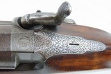 Antique GEORGE ALLEN British Single 8 Bore PIGEON GUN 1850s Muzzleloading Percussion Shotgun - 14 of 20