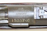 World War II U.S. SPRINGFIELD M1903 .30-06 Bolt Action C&R MILITARY Rifle
With S.A. (FLAMING BOMB) /3-38 Marked Barrel - 8 of 20
