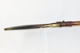 INDIANAPOLIS LONG RIFLE by S. BECK c1860s .34 Cal Pioneer Frontier Antique MARION COUNTY, IN Gunmaking Family - 6 of 18