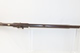 RUNNING STAG MOUNTAINS ENGRAVED KENTUCKY LONG RIFLE .34 Frontier KY Antique “H R” Signed Barrel; FAHNESTOCK Lock - 13 of 21