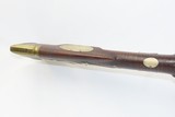 RUNNING STAG MOUNTAINS ENGRAVED KENTUCKY LONG RIFLE .34 Frontier KY Antique “H R” Signed Barrel; FAHNESTOCK Lock - 12 of 21