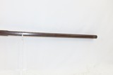 RUNNING STAG MOUNTAINS ENGRAVED KENTUCKY LONG RIFLE .34 Frontier KY Antique “H R” Signed Barrel; FAHNESTOCK Lock - 14 of 21