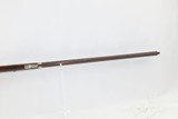 c1850s LANCASTER, PENNSYLVANIA HENRY E LEMAN “Smooth Rifle” Antique .54 Cal German Silver Patchbox & Hardware - 9 of 19