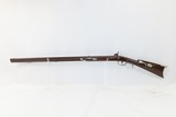 c1850s LANCASTER, PENNSYLVANIA HENRY E LEMAN “Smooth Rifle” Antique .54 Cal German Silver Patchbox & Hardware - 14 of 19