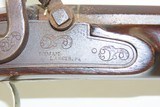 c1850s LANCASTER, PENNSYLVANIA HENRY E LEMAN “Smooth Rifle” Antique .54 Cal German Silver Patchbox & Hardware - 6 of 19