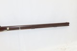 c1850s LANCASTER, PENNSYLVANIA HENRY E LEMAN “Smooth Rifle” Antique .54 Cal German Silver Patchbox & Hardware - 5 of 19