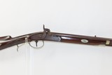 c1850s LANCASTER, PENNSYLVANIA HENRY E LEMAN “Smooth Rifle” Antique .54 Cal German Silver Patchbox & Hardware - 4 of 19
