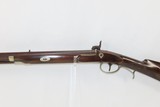 c1850s LANCASTER, PENNSYLVANIA HENRY E LEMAN “Smooth Rifle” Antique .54 Cal German Silver Patchbox & Hardware - 16 of 19