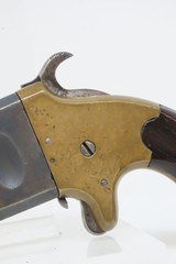 BOSTON, MASSACHUSETTS AMERICAN ARMS WHEELER SWIVEL BREECH Deringer
Antique 1 of only 400 Manufactured in .41 Rimfire Between 1866-78 - 4 of 16