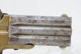 FRANK WESSON SUPERPOSED SWIVEL BREECH Pistol .32 Rimfire c1870s FWAntique 1 of 3,000! Scarce 2-Shot Over Under Deringer - 17 of 17