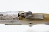 FRANK WESSON SUPERPOSED SWIVEL BREECH Pistol .32 Rimfire c1870s FWAntique 1 of 3,000! Scarce 2-Shot Over Under Deringer - 7 of 17