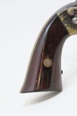 EAGLE ARMS CO. Antique PLANTS Front Loading .30 Cup Primed Revolver HOLSTER Great Little Leather Holster Rig! - 18 of 20