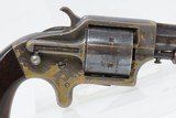 EAGLE ARMS CO. Antique PLANTS Front Loading .30 Cup Primed Revolver HOLSTER Great Little Leather Holster Rig! - 19 of 20