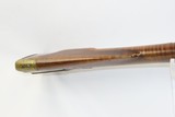 EAGLE ENGRAVED Patchbox FLINTLOCK LONG RIFLE Smoothbore .56 Caliber Antique Kentucky Style AMERICAN LONG RIFLE - 11 of 19