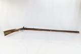 EAGLE ENGRAVED Patchbox FLINTLOCK LONG RIFLE Smoothbore .56 Caliber Antique Kentucky Style AMERICAN LONG RIFLE - 2 of 19