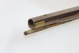 EAGLE ENGRAVED Patchbox FLINTLOCK LONG RIFLE Smoothbore .56 Caliber Antique Kentucky Style AMERICAN LONG RIFLE - 18 of 19