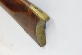 EAGLE ENGRAVED Patchbox FLINTLOCK LONG RIFLE Smoothbore .56 Caliber Antique Kentucky Style AMERICAN LONG RIFLE - 19 of 19