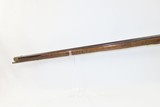 EAGLE ENGRAVED Patchbox FLINTLOCK LONG RIFLE Smoothbore .56 Caliber Antique Kentucky Style AMERICAN LONG RIFLE - 17 of 19