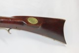NORTHAMPTON COUNTY, PENNSYLVANIA FLINTLOCK LONG RIFLE Young FamilyAntique .44 SMOOTHBORE PA LONG RIFLE - 15 of 19