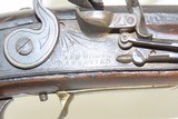 NORTHAMPTON COUNTY, PENNSYLVANIA FLINTLOCK LONG RIFLE Young FamilyAntique .44 SMOOTHBORE PA LONG RIFLE - 6 of 19