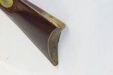 NORTHAMPTON COUNTY, PENNSYLVANIA FLINTLOCK LONG RIFLE Young FamilyAntique .44 SMOOTHBORE PA LONG RIFLE - 19 of 19