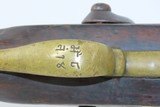 Antique British EAST INDIA COMPANY Marked Percussion Musket RAMPANT LION
Percussion Musket w/EAST INDIA COMPANY Lion on Lock - 7 of 20