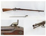 CIVIL WAR Era Antique P1853 ENFIELD Type Infantry Rifle-Musket w/BAYONET - 1 of 18