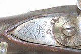 Antique BRITISH 1801 Dated EAST INDIA COMPANY Sporting Flintlock Musket
With EAST INDIA COMPANY Heart Logo - 7 of 20