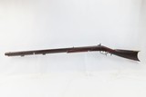 “W.A.T.” Signed BARREL LONG RIFLE .42 Cal PIONEER FRONTIER c1840s
Antique
Possibly William Allen Throckmorton of McKean, PA - 14 of 20