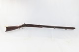 “W.A.T.” Signed BARREL LONG RIFLE .42 Cal PIONEER FRONTIER c1840s
Antique
Possibly William Allen Throckmorton of McKean, PA - 2 of 20