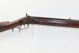 “W.A.T.” Signed BARREL LONG RIFLE .42 Cal PIONEER FRONTIER c1840s
Antique
Possibly William Allen Throckmorton of McKean, PA - 4 of 20