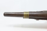 NAPOLEONIC French Arsenal AN XIII .69 CAVALRY Pistol Single Shot 13 Antique Large FLINTLOCK to PERCUSSION MILITARY Pistol - 9 of 17